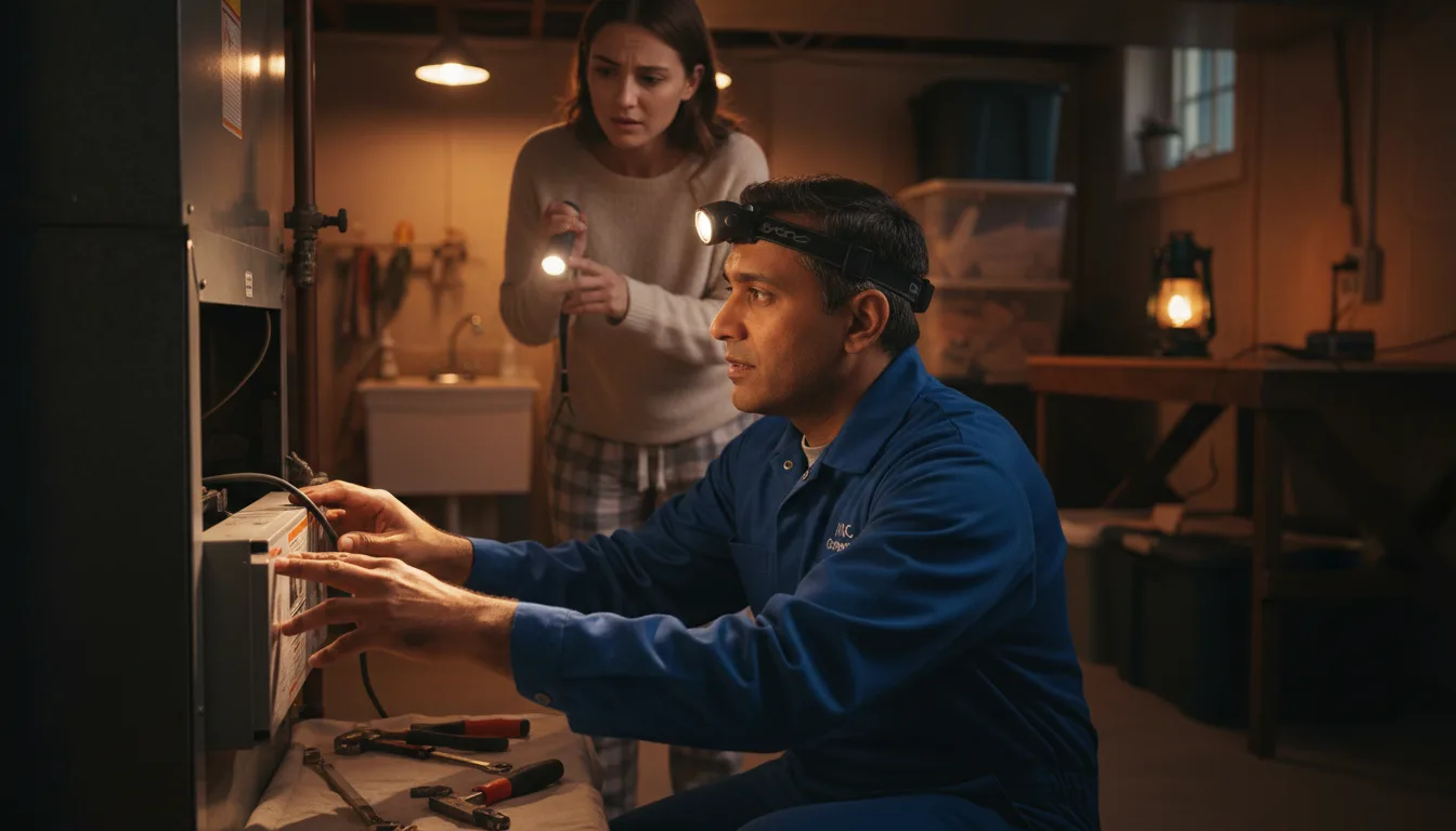 Emergency HVAC Repair in Vanderbilt, MI near me · HVAC